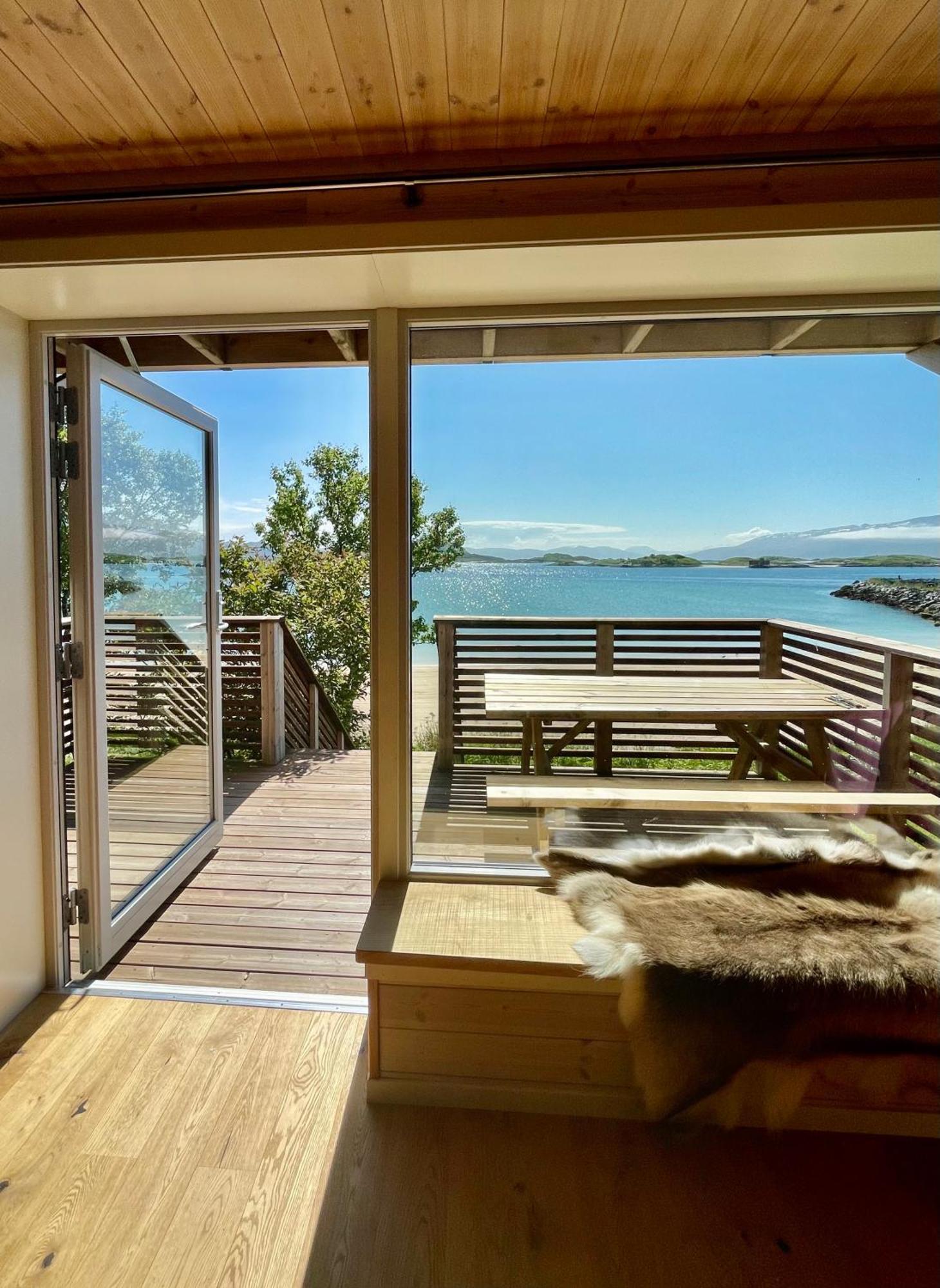 Ecolodge Bathuset 69Nord Sommaroy Exterior photo