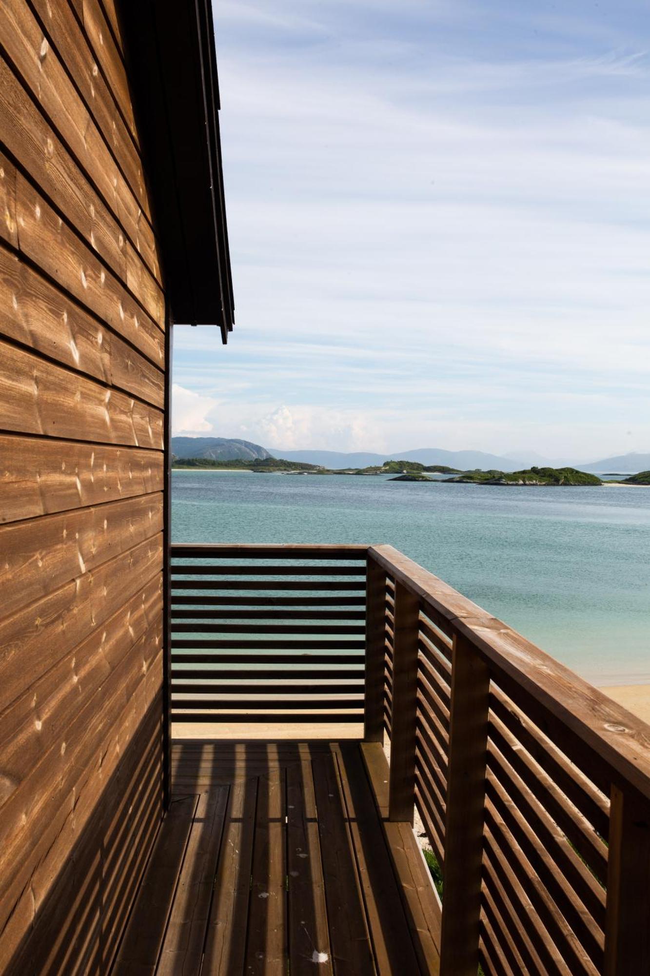 Ecolodge Bathuset 69Nord Sommaroy Exterior photo